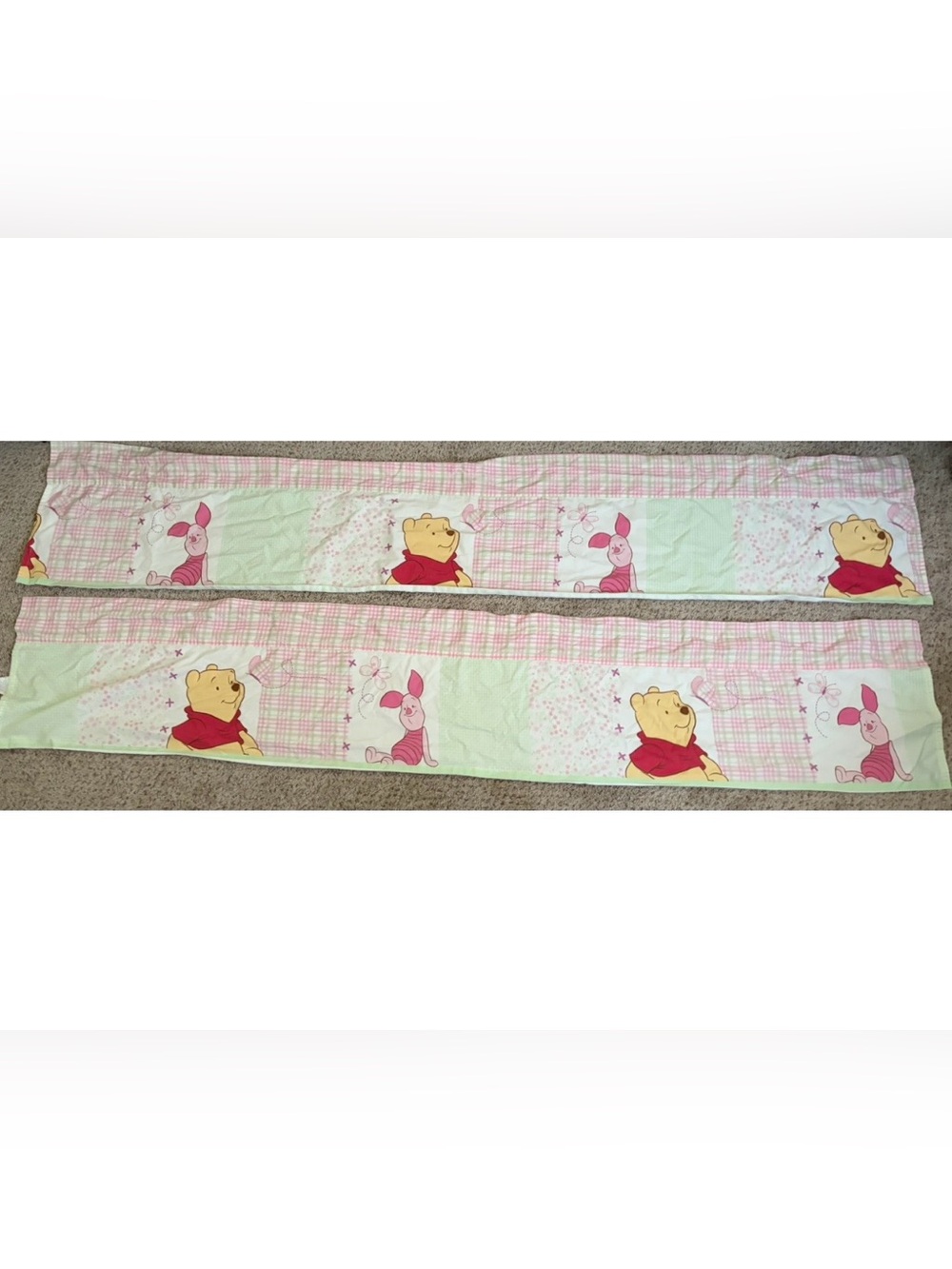 2001 Disney Winnie The Pooh Valance Set